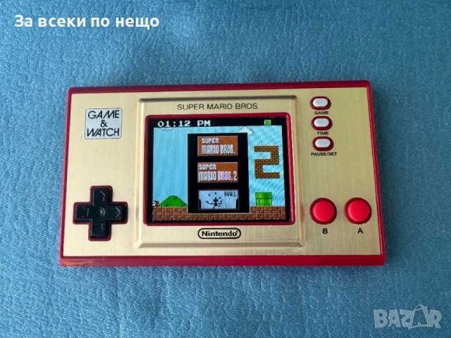 Конзола Nintendo Game & Watch: Super Mario Bros , зарежда с USB Type-C, снимка 11 - Nintendo конзоли - 50716986