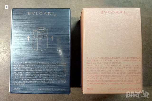 BVLGARI парфюм за мъже и тоалетна вода за жени, снимка 3 - Унисекс парфюми - 43751257