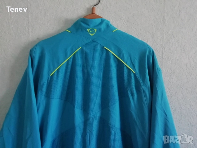 Barcelona Nike 2007/2008 оригинално ретро яке Барселона XL/2XL синьо, снимка 3 - Спортни дрехи, екипи - 52817181