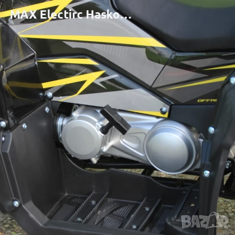 Бензиново АТВ/ATV 250cc/250 кубика RockHunter с лебедка Blac/Yellow, снимка 5 - Мотоциклети и мототехника - 52132110