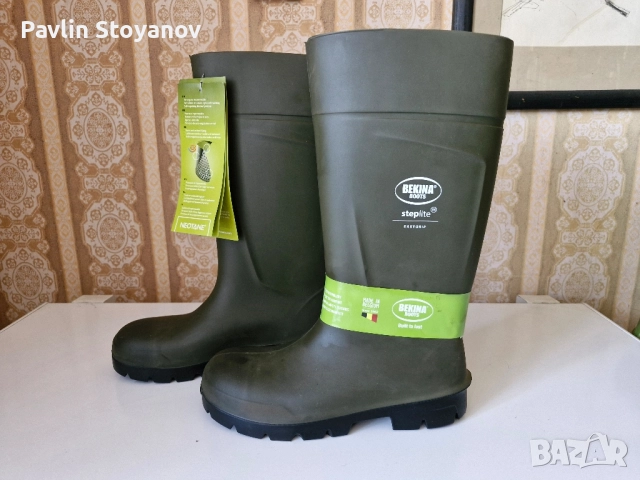 Нови белгийски гумени ботуши Bekina Steplite 