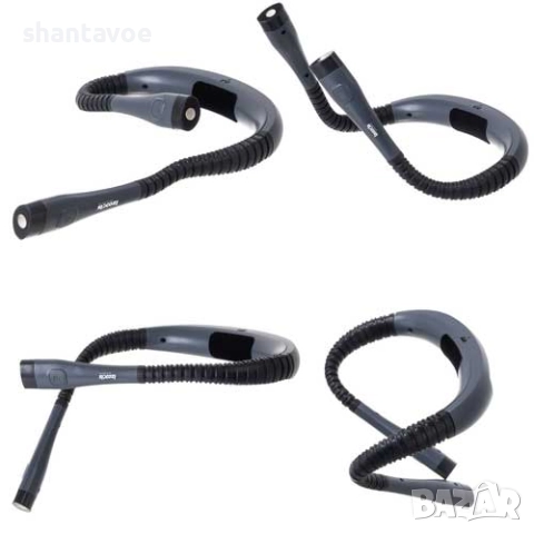 Лед лампа за врат с огъващо се рамо и 3 различни светлини и степени , снимка 7 - Настолни лампи - 52918623