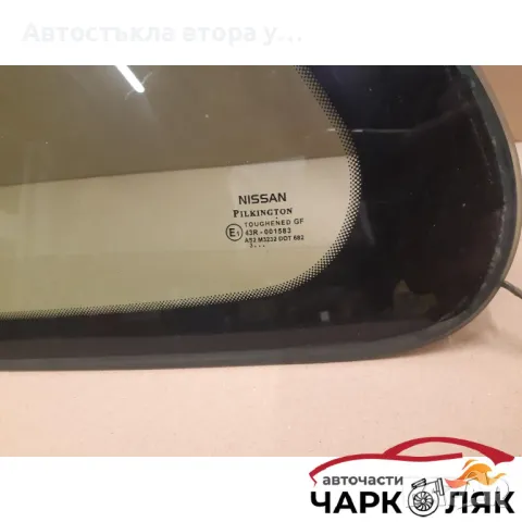 Стъкло странично задно ляво нисан микра 2врати 2005, снимка 2 - Части - 47785265