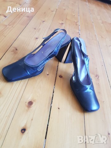 Италиански дамски обувки с отворена пета 36 номер, снимка 1 - Дамски елегантни обувки - 28753037