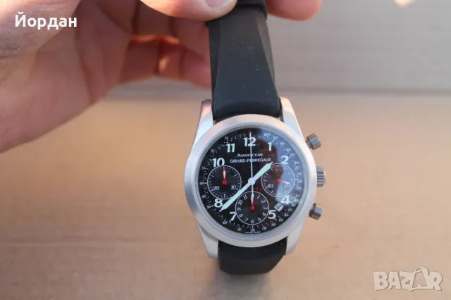 Швейцарски мъжки часовник ''Girard Perregaux F1-047 Ferrari 4955'', снимка 5 - Мъжки - 49304836