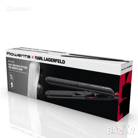 НОВО!!! Преса за коса Rowenta , снимка 7 - Преси за коса - 53244494