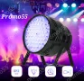 ПРОМО! Голям Диско Парти Прожектор 54 Лед Диода, Сценично Осветление, снимка 2