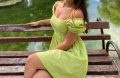 Зелена рокля , снимка 1 - Рокли - 37738890