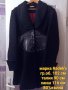 Дамско черно палто с паделка марка Radek's