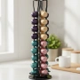 Вертикален Органайзер за капсули Nespresso, Неспресо, Долче Густо, Лаваца, 40 капсули, снимка 5