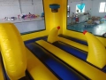 Надуваем атракцион под наем : Миньони с баскетболен кош, снимка 3