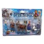 Комплект топери за торта Замръзналото кралство, фигури за игра и украса Frozen, 6 броя 012263