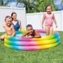 Детски надуваем басейн Intex, среден, 147 x 33 см, 330 литра, PVC, Rainbow Ombre, снимка 2
