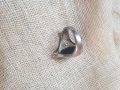 Сребърен  пръстен с черен камък, снимка 3