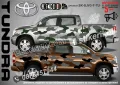 Toyota Land Cruiser SK-SJV3-T-LC Кaмуфлаж Офроуд Джип Пикап Лодка Camouflage Off-Road стикери, снимка 5