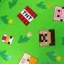 Оригинален детски спален комплект двулицев MINECRAFT / 100% памук, снимка 5