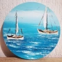 Морски пейзажи, маслена живопис , снимка 2