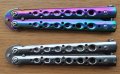 Сгъваем нож пеперуда /Butterfly Knife/- 2 модела, снимка 3