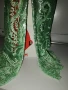 Маркова бутикова рокля с брюкселска зелена дантела,уникат, снимка 2