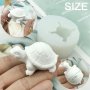 3d реалистична Костенурка силиконов молд форма калъп гипс шоколад смолаондан смола декор , снимка 2