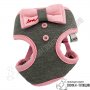 Нагръдник за Куче - Camon - Сив/Розов цвят - XXS, XS, S - 3 размера, снимка 4