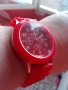 Луксозен часовник в огнено червено. Нов! , снимка 2