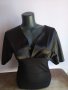 Черна блуза, снимка 1 - Блузи с дълъг ръкав и пуловери - 32781962