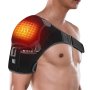 Нова нагревателна подложка за рамо мускулен компресионен ръкав болка, снимка 1