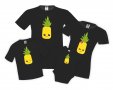 Семеен Комплект Тениски Summer pineapples family Ананас,Плод ,празник Изненада,, снимка 2