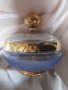 Стъклена купа, бонбониера,позлата, снимка 8
