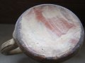 Стара Троянска керамика -чаша , подписана, снимка 5
