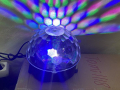 Диско проекторна топка с 6 светодиода RGB, звуков сензор.Дистанционно,MP3,Bluetooth, снимка 9