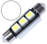 КРУШКА C5W 12V 39MM 3LED SMD БЯЛА, снимка 1