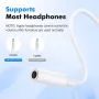 Адаптер за слушалки 3,5mm jack към USB C, снимка 4