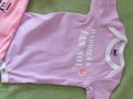 Сет от три броя бебешко боди за момиче размер 50/56, ново, снимка 4