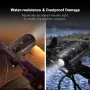 водоустойчиви предни фарове за колоездене, червени задни светлини, снимка 5