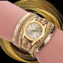 Дамски часовник тип гривна, снимка 2