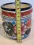 мексиканска керамична чаша Juarez pottery 22/4, снимка 4