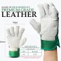 Нови Защитни Градински Ръкавици Кожени, Универсални, снимка 4