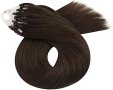 Нова кафява удължаваща естествена коса Треса удължения Прическа 60 см, снимка 8