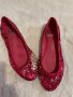 Нови цикламени балеринки с пайети  , снимка 2