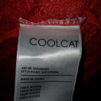 Cool cat-Дантелен топ в червено- М, снимка 9 - Корсети, бюстиета, топове - 32379816