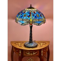 Настолна лампа - Водно конче (Blue), снимка 4 - Настолни лампи - 44115040