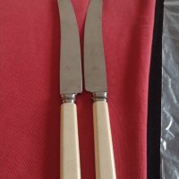 Два стари ножа за ресторант производство Шефийлд Англия перфектно състояние за КОЛЕКЦИОНЕРИ 42767, снимка 5 - Други ценни предмети - 43817013