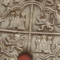 Сребърна монета 2 реала 1723г. Филип пети Мадрид Испания 12204, снимка 10 - Нумизматика и бонистика - 42987513