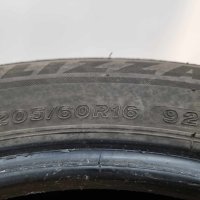 2бр зимни гуми 205/60/16 Bridgestone C635 , снимка 4 - Гуми и джанти - 43501996
