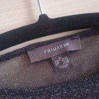 Ефирна дамска блуза с ламе ( Primark), снимка 2 - Блузи с дълъг ръкав и пуловери - 43938810