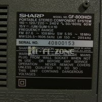 КАСЕТОФОН Sharp gf-800, снимка 9 - Радиокасетофони, транзистори - 38921098
