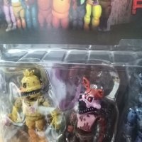 4 бр Five Nights at Freddy's Freddy Фреди нощи светещи пластмасови играчки играчка игра фигурки, снимка 3 - Фигурки - 43515994