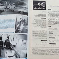 Антикварни   списания за авиация "Letecký obzor" - 1989 г., снимка 3 - Списания и комикси - 36501539